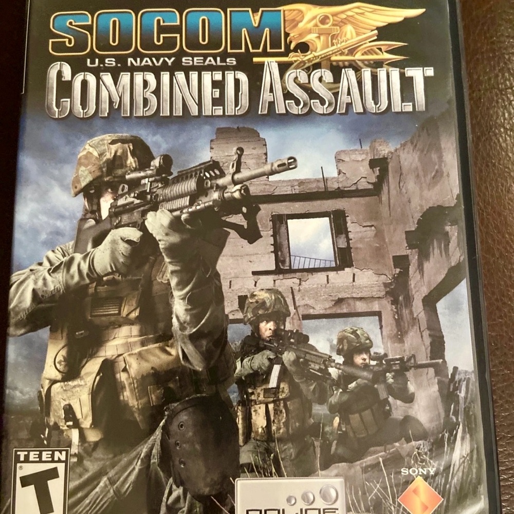 SOCOM Combined Assault PS2 Game with Military Urban Combat